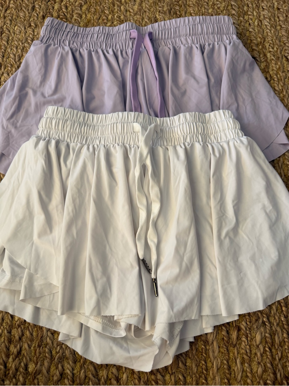 Liberty Pro Big Girl’s Butterfly Drawstring Shorts Lot of 2 Size XL